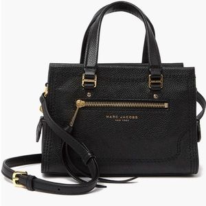 Marc Jacobs Mini Cruiser Pebble Leather Crossbody Satchel NWT